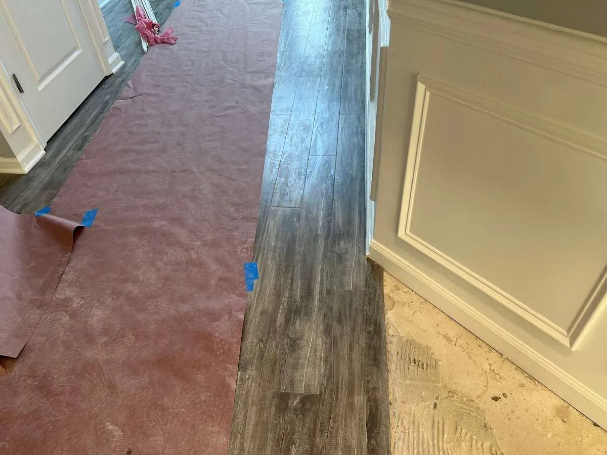 Completed marble shower restoration in Mesquite